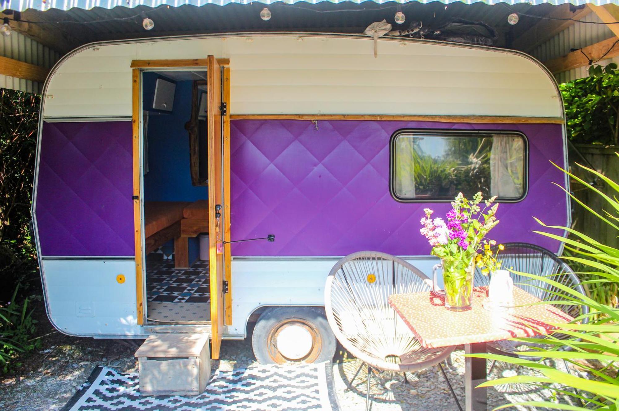 فندق Retro Caravans At Valentia Island Escape Chapeltown المظهر الخارجي الصورة